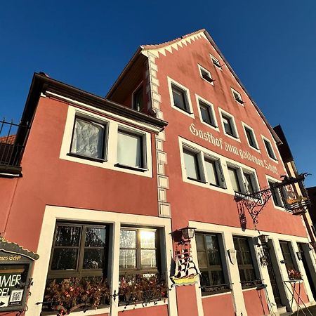 Gasthof Zum Goldenen Schiff - Lehm, Stil & Altstadtflair Marktbreit Exteriör bild
